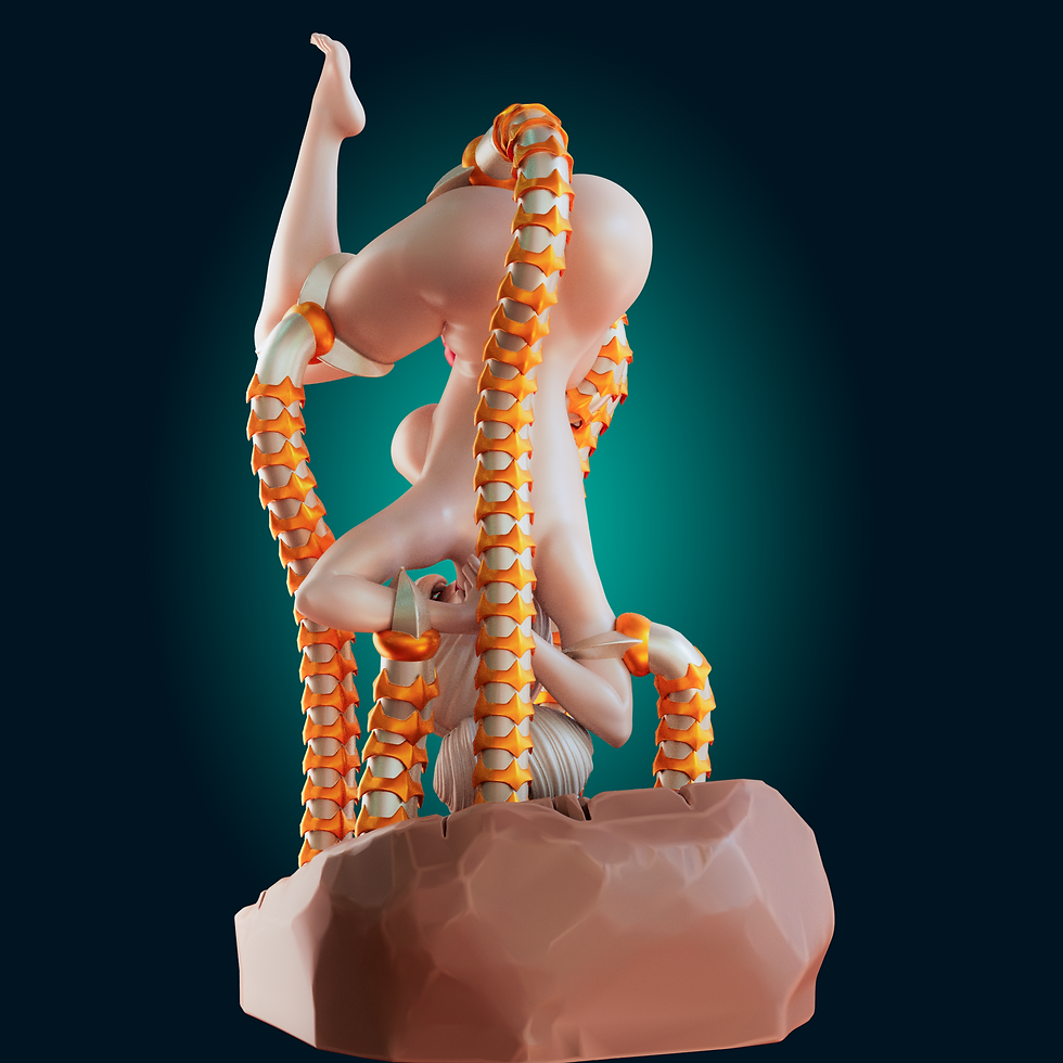 Thumbnail: Purah from Zelda Tentacle Trap  SFW, NSFW & FUTA 3D Printed Model