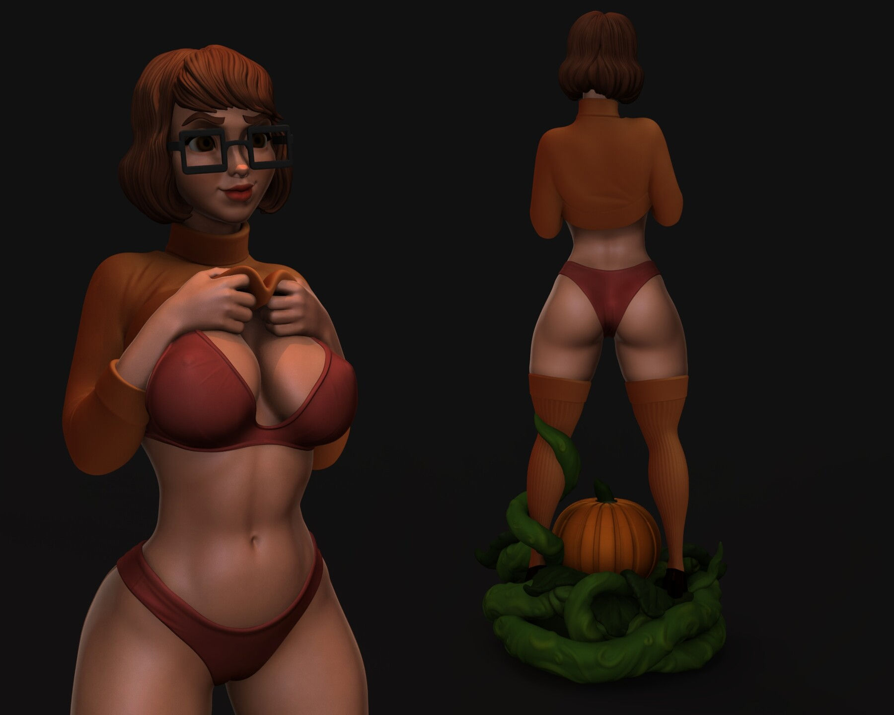 Velma V3 SFW & NSFW 3D Printed Model