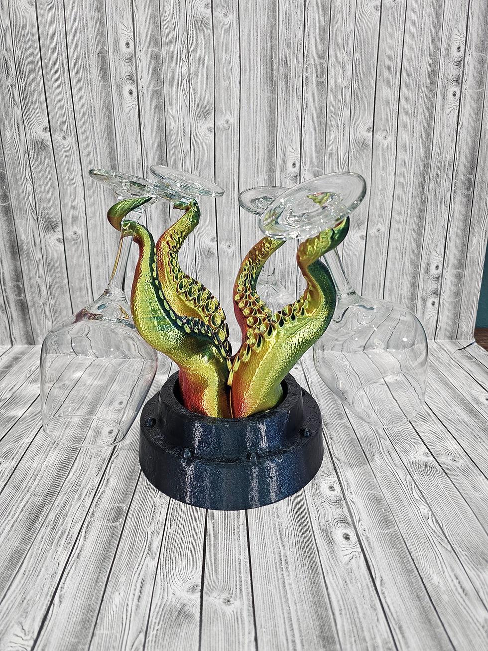 Thumbnail: Bordeaux, The Octopus Wine Holder