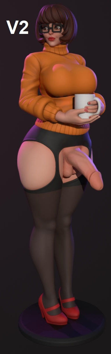 Thumbnail: Velma Coffee Break NSFW & FUTA 3D Printed Model
