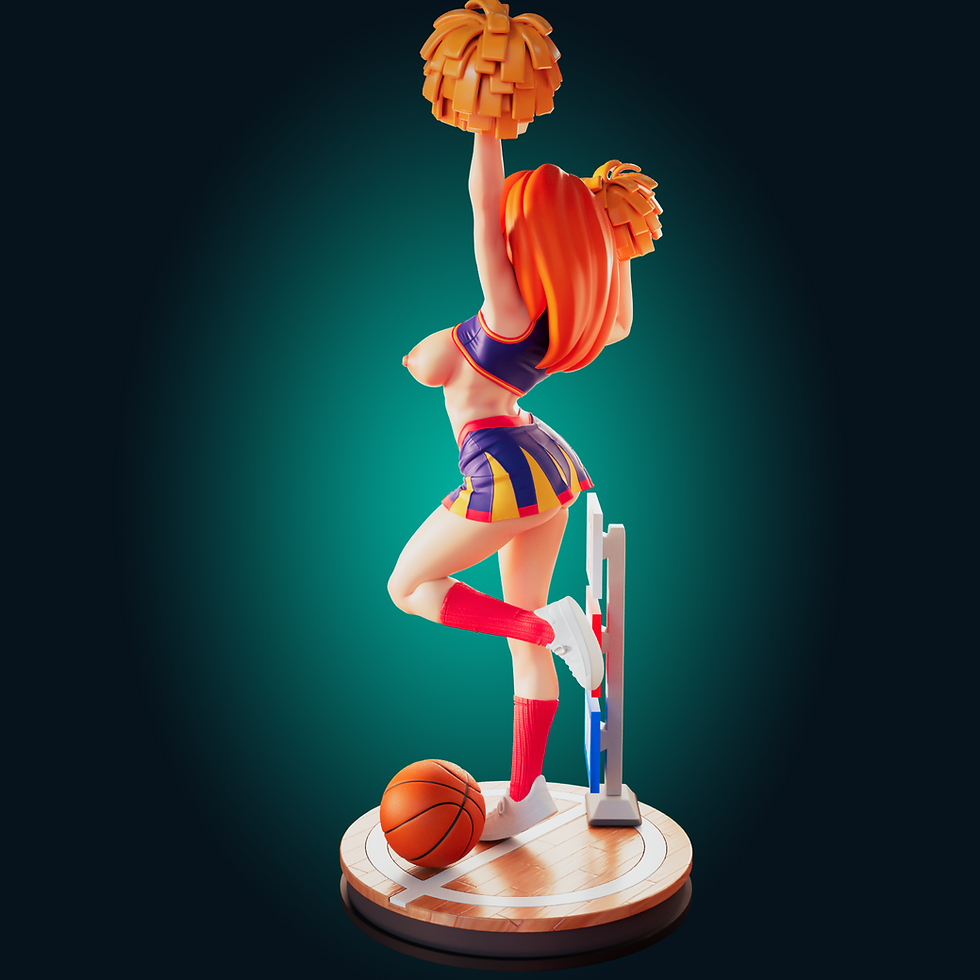 Thumbnail: Kim Possible Cheerleader SFW, NSFW & FUTA 3D Printed Model