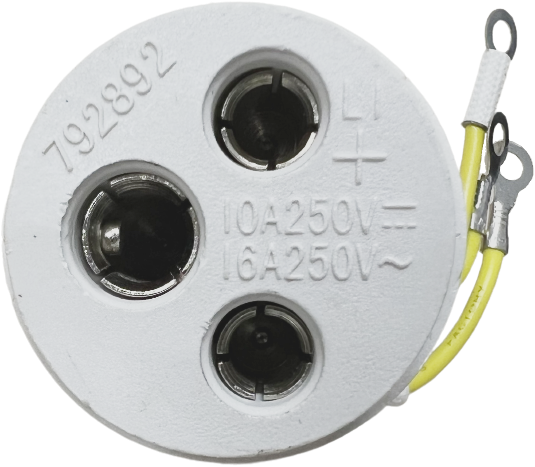 Thumbnail: Spare Interior for 3-pin Plugs and Receptacles (HNA Type)