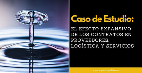 Caso de Estudio: El Efecto Expansivo de los Contratos en Proveedores, Logística y Servicios