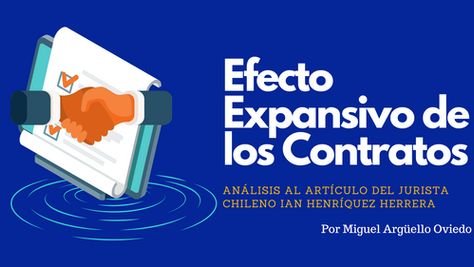 Efecto expansivo de los contratos