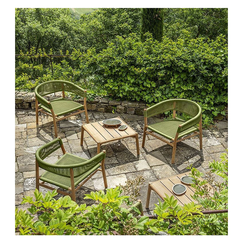 Thumbnail: Kilt Square Coffee Table Ethimo Home luxury furniture interior design shop online karybu