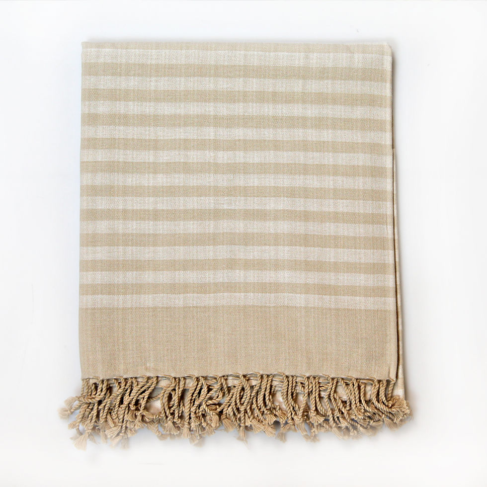 Thumbnail: Handwoven Pareo Beige