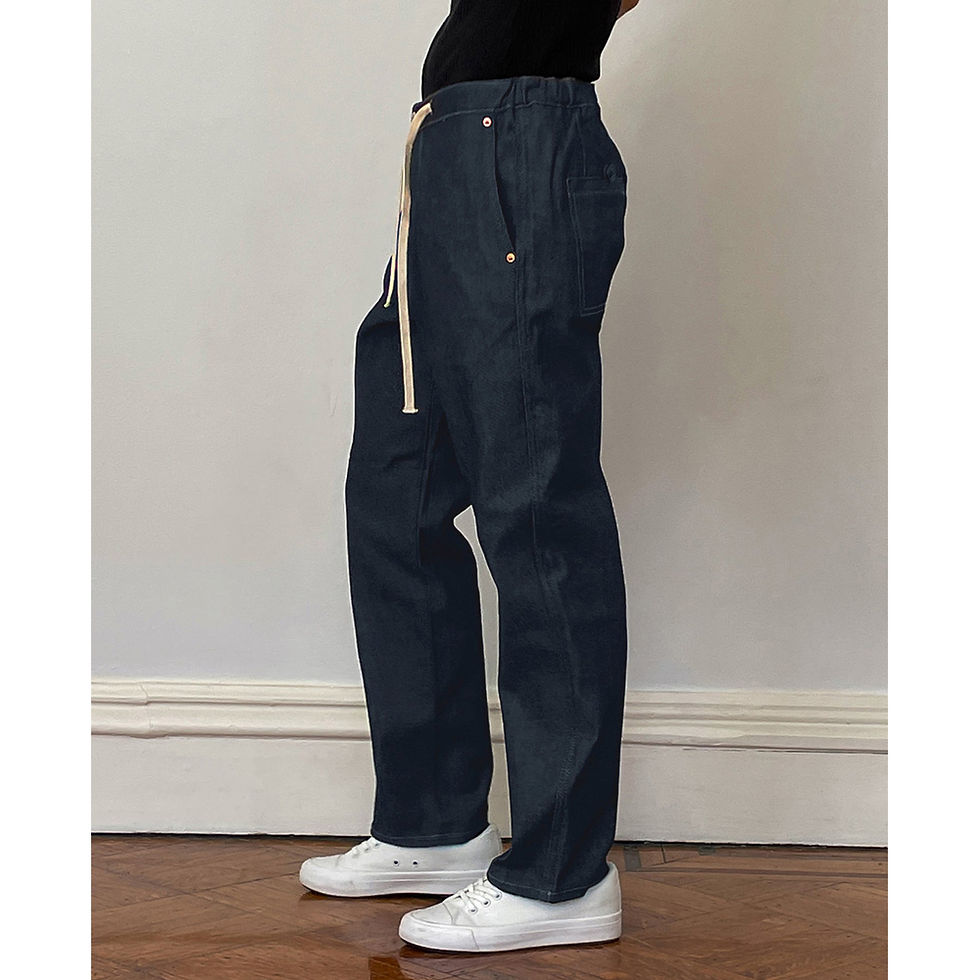 Thumbnail: Unified Unlimited Drawstring Jean - Raw Luxury fashion Karybu concept store shop online