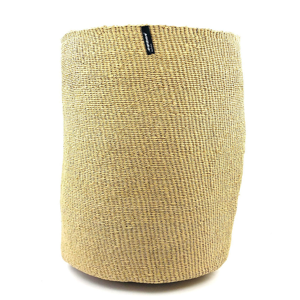 Mifuko One Colour Basket Kiondo XXL Natural Luxury interior accessories natural Karybu concept store shop online