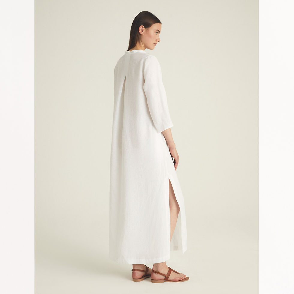 Thumbnail: Rosso35 Garment-Dyed Caftan Luxury fashion Karybu concept store shop online