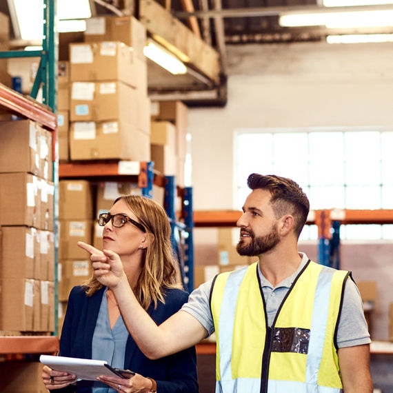 warehousing employees