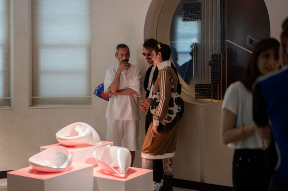 exhibition opening