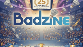 Badzine fête bientôt ses 25 ans et....