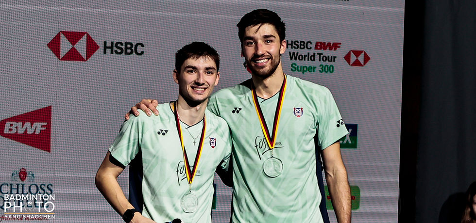 Christo et Toma Junior Popov en argent à l'Open d'Allemagne ce dimanche.