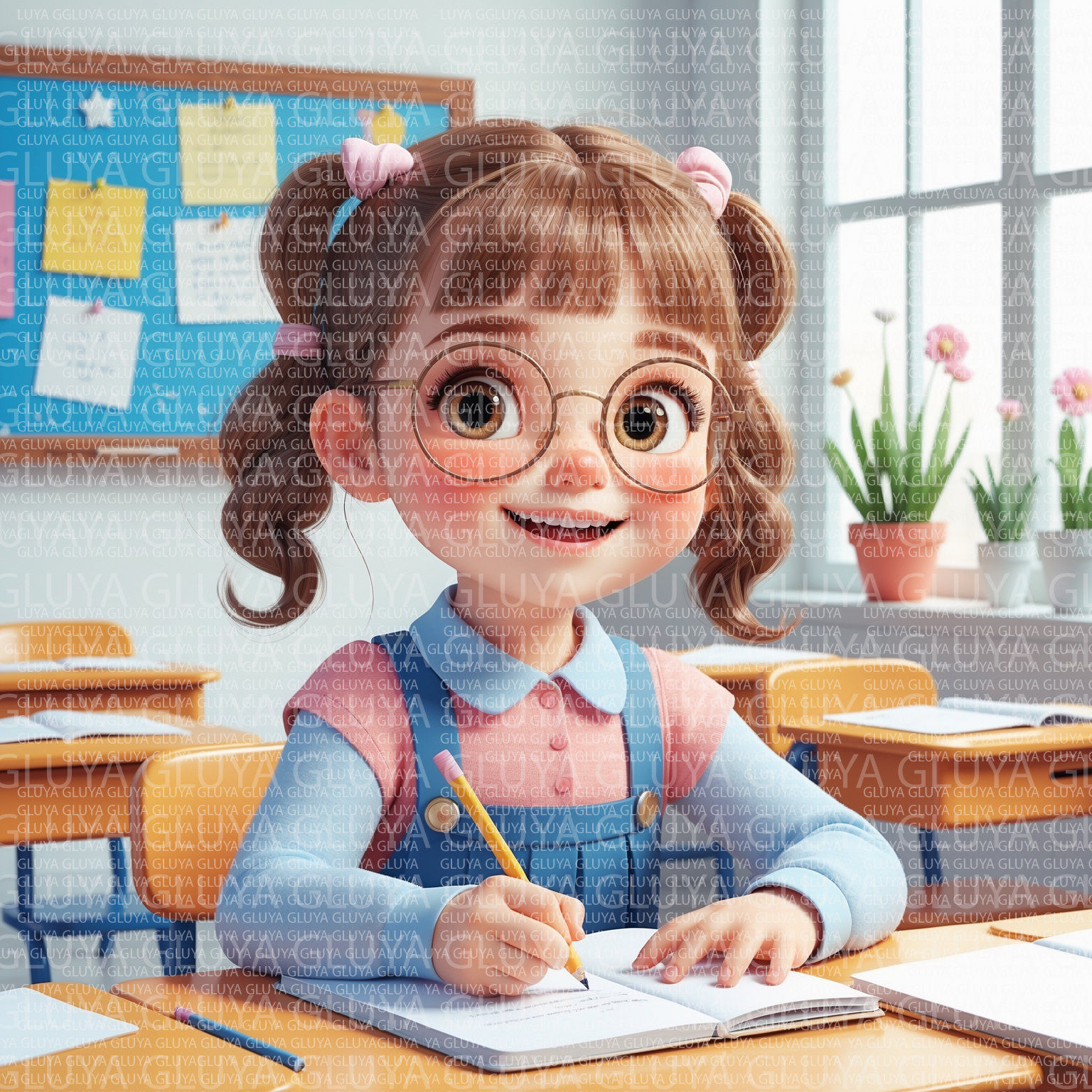 ילדה לימודים