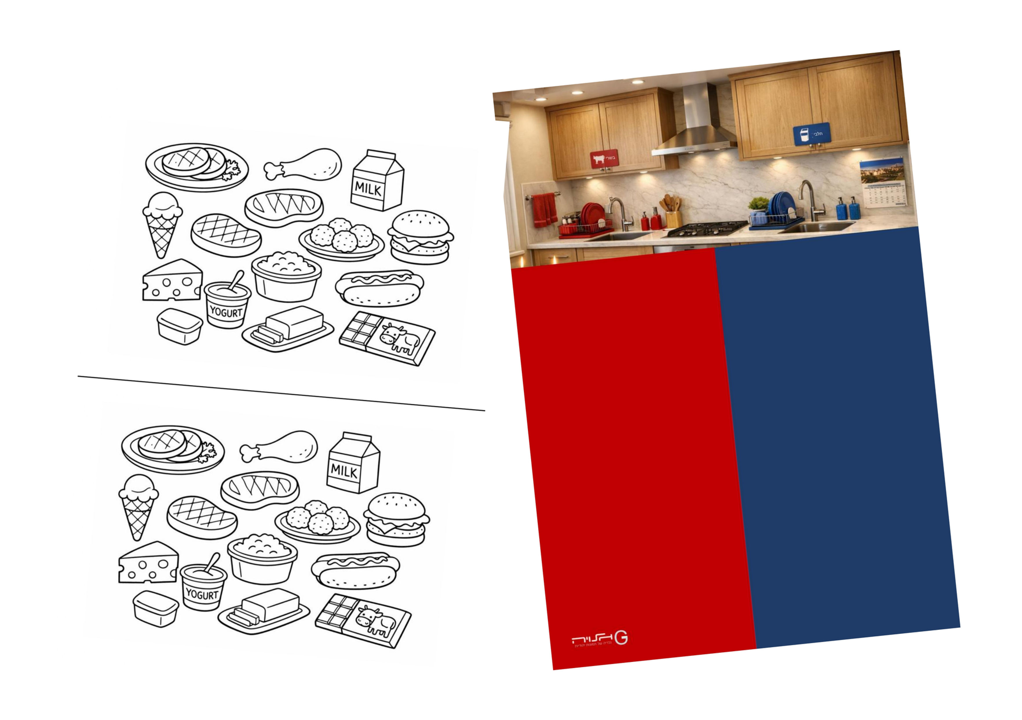 בשרי וחלבי-יצירה