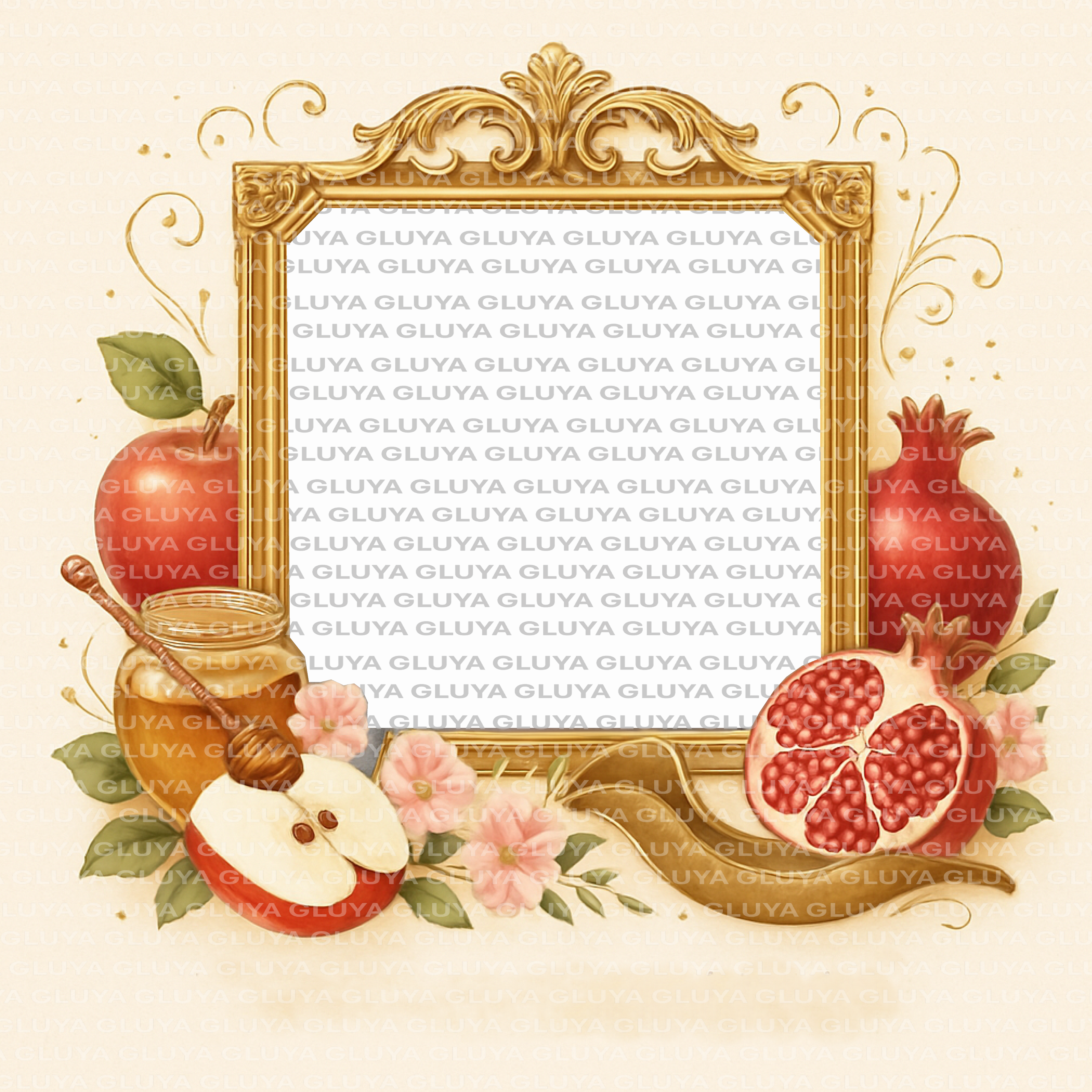 כרטיס שנה טובה שקוף