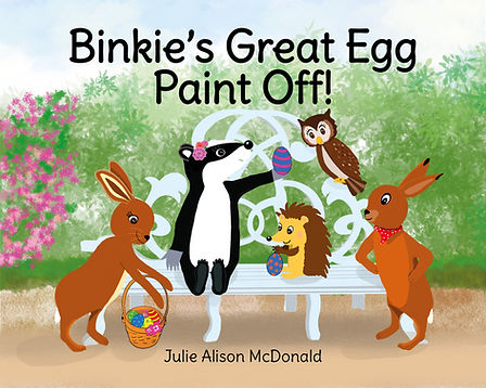 The Great Egg Paint Off - Back Page for