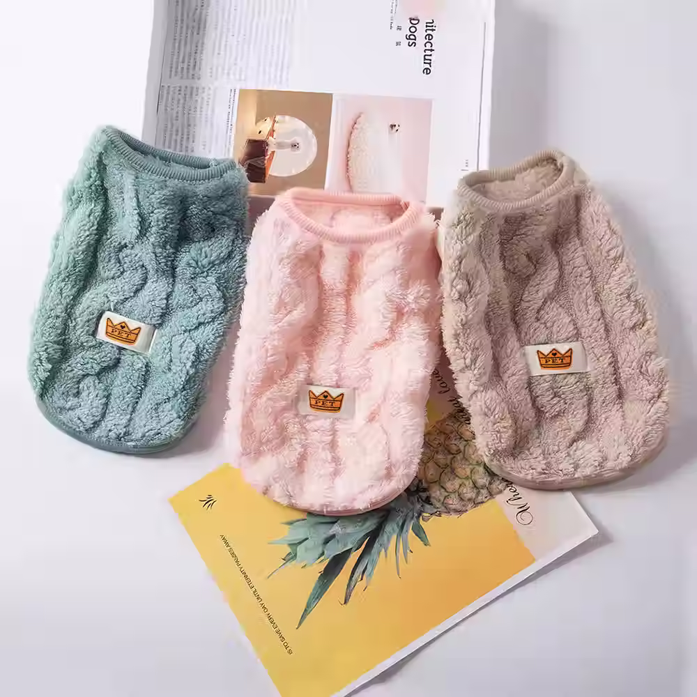 Roupas de Inverno para Cães e Gatos – Moletom Quente e Aconchegante