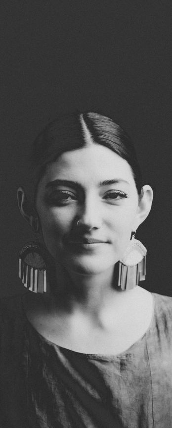 Portrait photography black and white, Ingrid Nelson