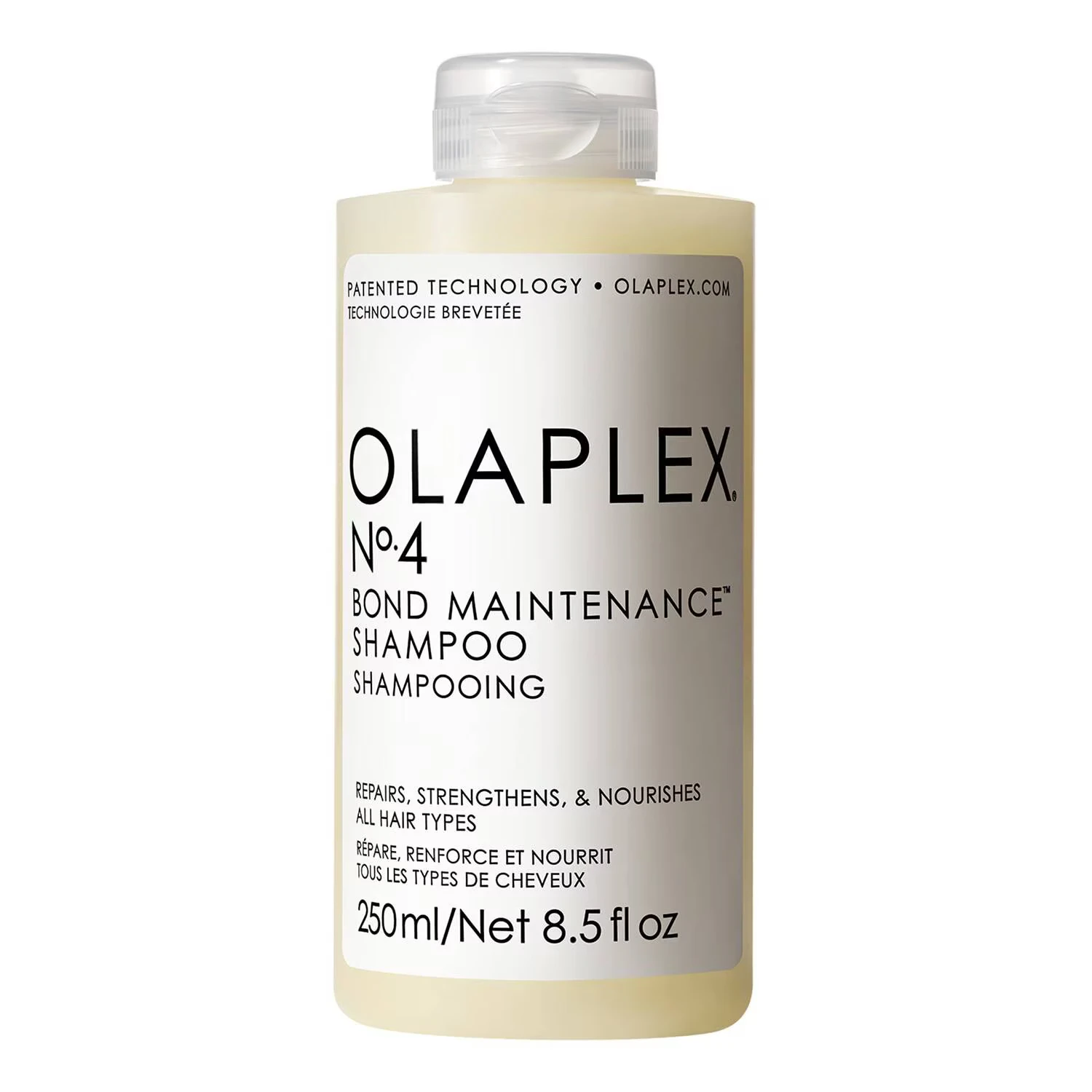 Front View of olaplex N0 4 Shampoo