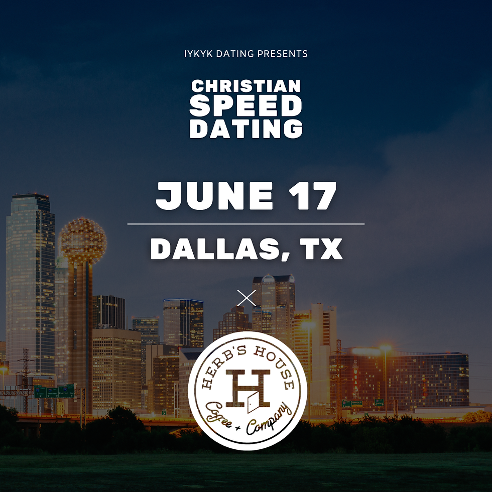 Dallas Speed Dating | IYKYK Dating | 20s-30s | 6/17/26