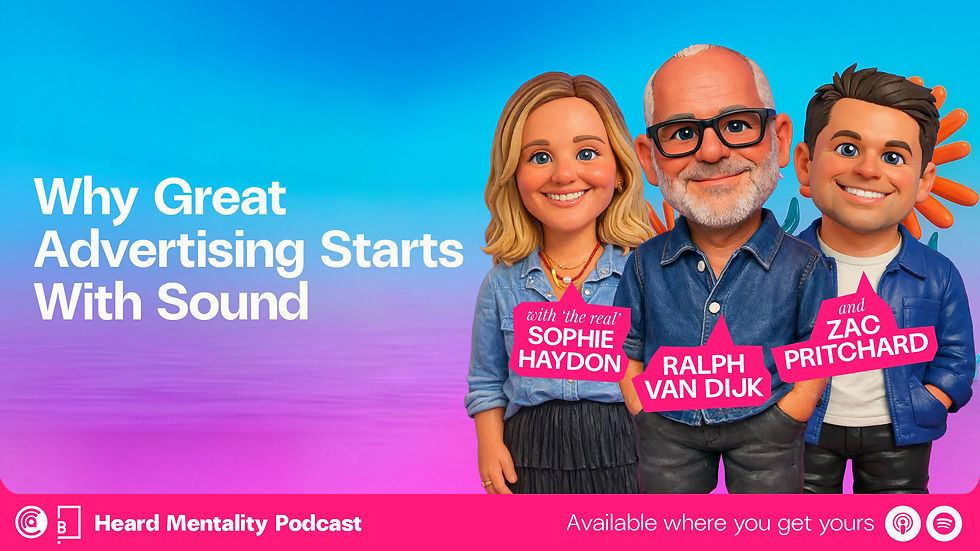 Heard Mentality podcast and exploring the power of Commercial Radio & Audio.