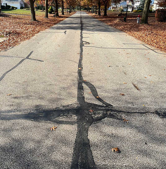 Crack sealing
