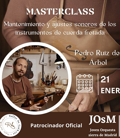 Master class de construcción de violín JOSM
