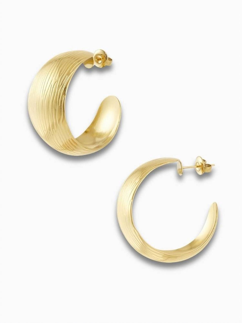 Sylvaris Halbcreolen in Gold