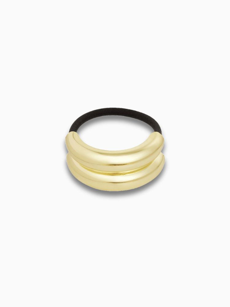Azira Hair Cuffs mit glatter Oberfläche in Gold