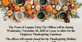 Thanksgiving Holiday Closure