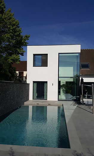 architecte DPLG dourdan essonne yvelines maison bois extension rénovation bureaux logements collectifs 