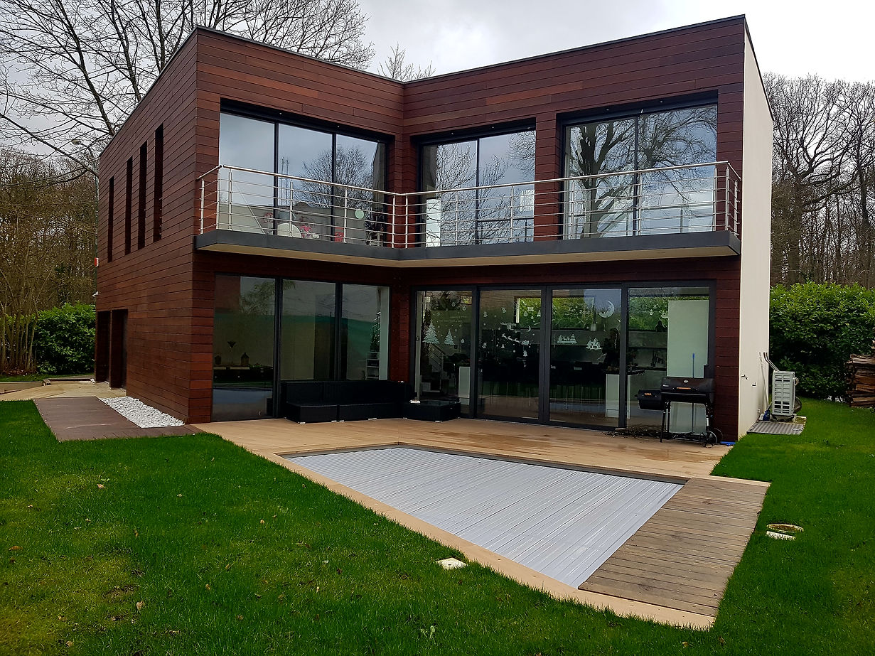 architecte DPLG dourdan essonne yvelines maison bois extension rénovation bureaux logements collectifs 