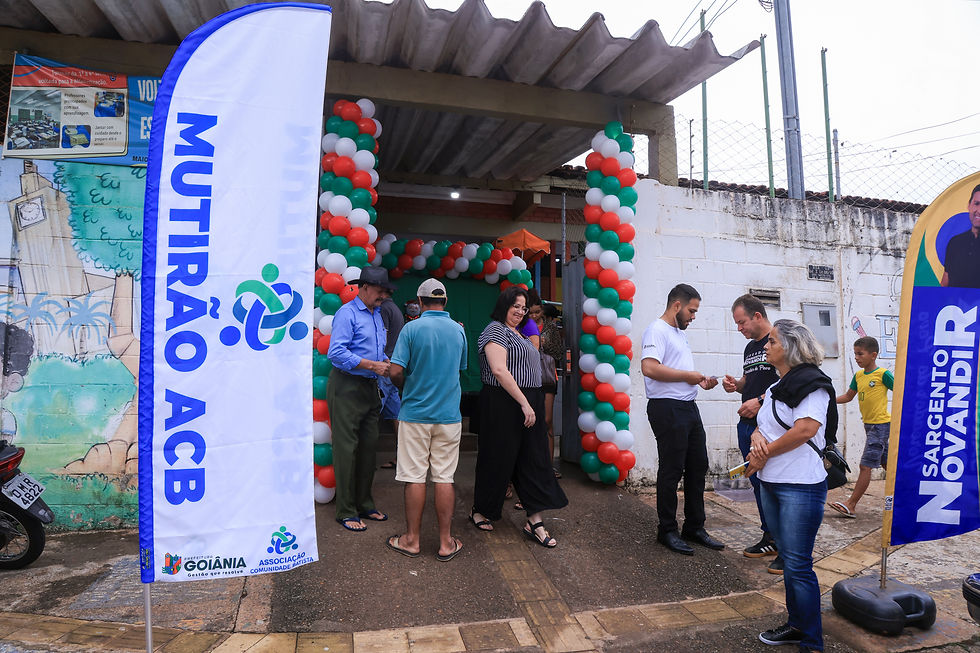 Mutirão da ACB na Vila Pedroso atende 412 pessoas e confirma alta demanda por saúde ocular em Goiânia