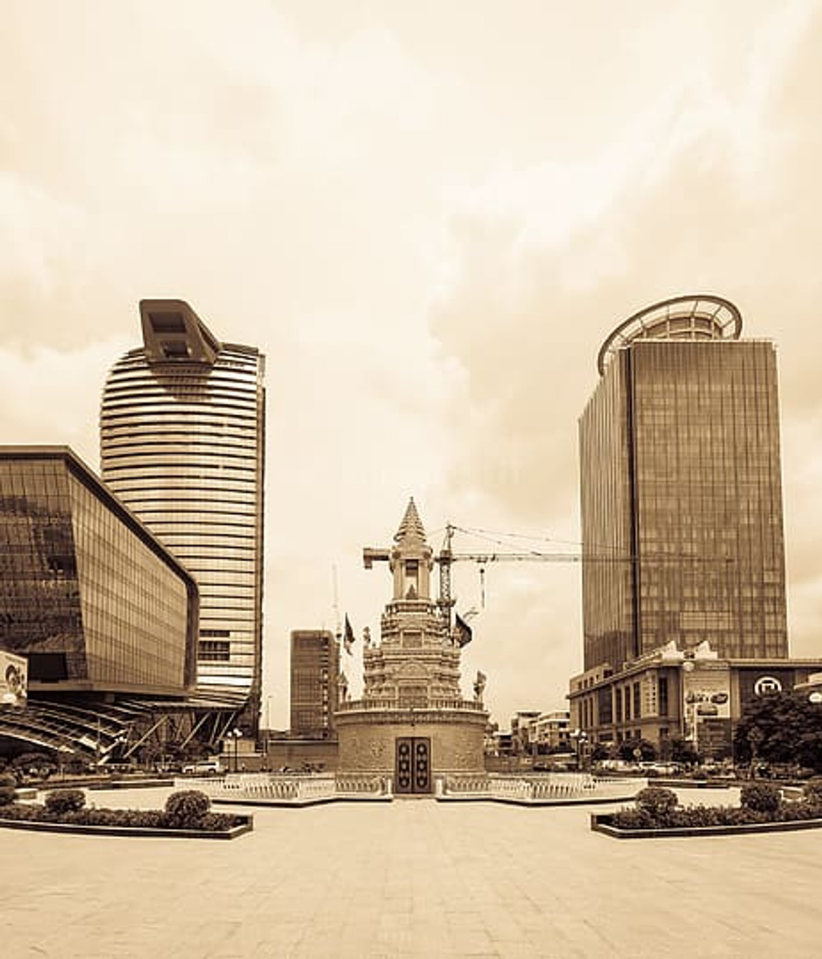 Phnom Penh city landmark