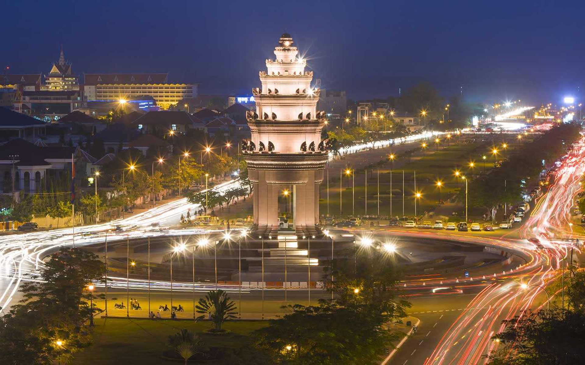 Independence Monument in Phnom Penh