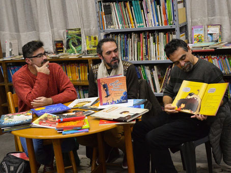 "Tenemos la suerte de construir nuestros libros entre los dos"