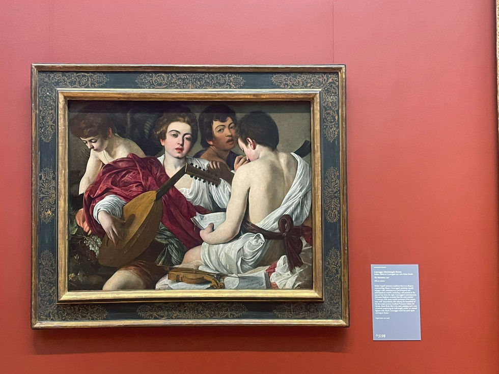 CARAVAGGIO MUSICIANS 2025-07-26 at THE MET