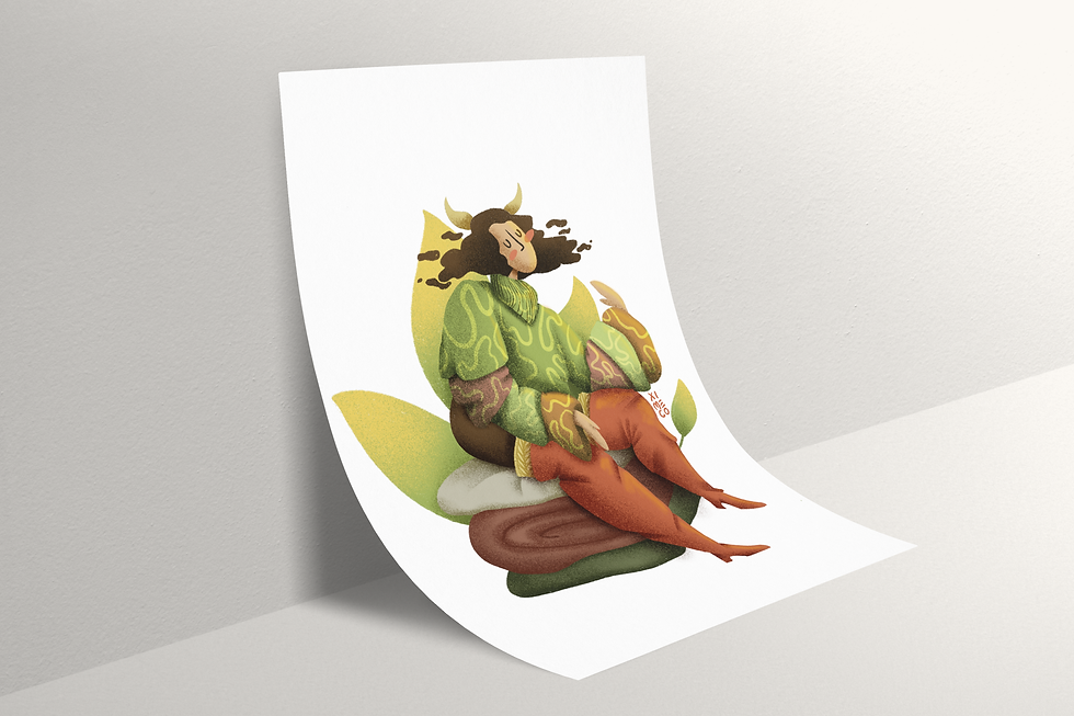 Miniatura: Tauro - art print