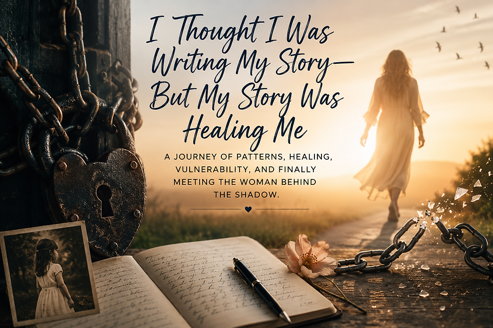 I Though I Was Writing My Story-But My Story Was Healing Me