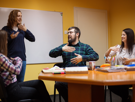How Hearing Caregivers Learn Sign Language