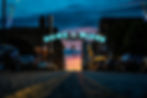 Historic Beale Street at dusk.