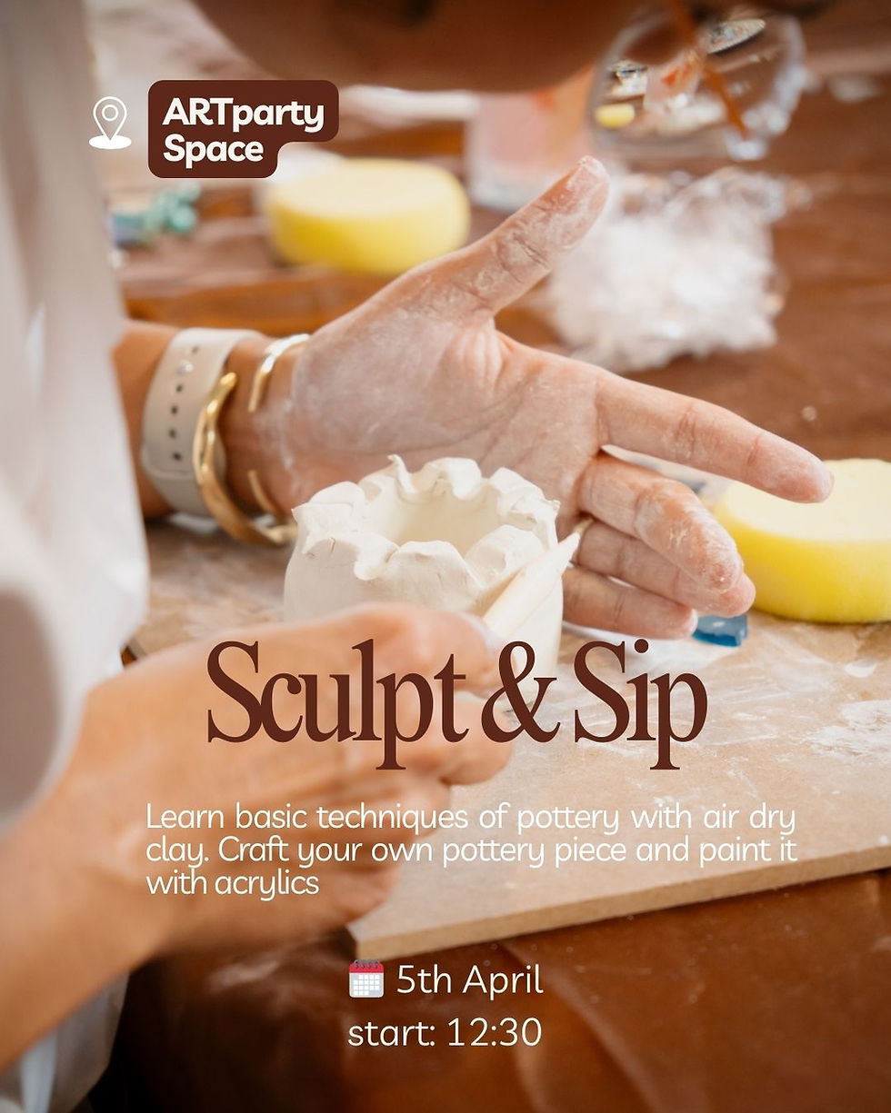 Sculpt & Sip: Easter Sunday Special (incl. a welcome drink)