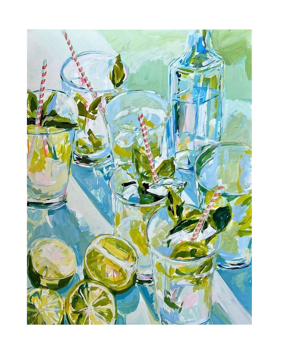 Minty Mood - ARTparty (incl. 1 glass of Prosecco)