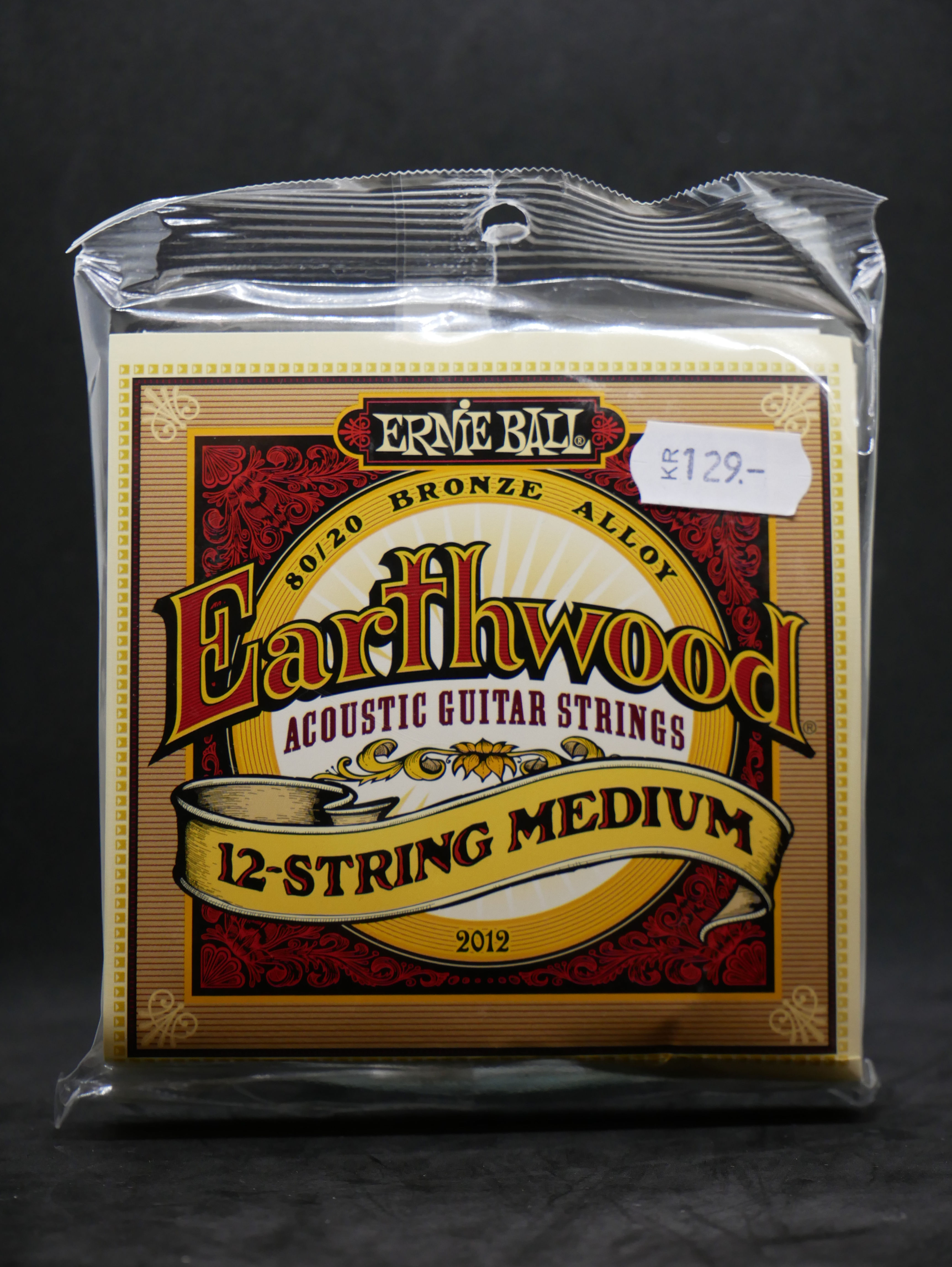Ernie Ball 2012 Earthwood Bronze Medium - 12-Strenget Western Strenge