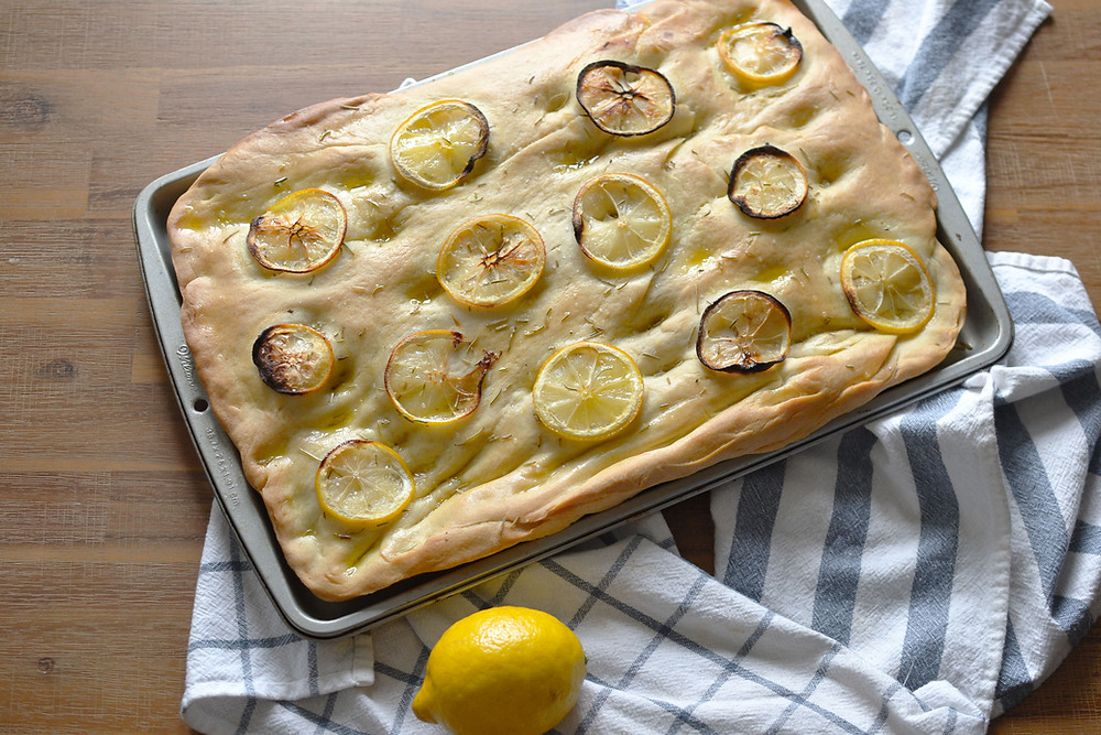 Lemon & Rosemary Focaccia