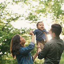 Famille heureuse
