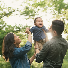 Familia feliz