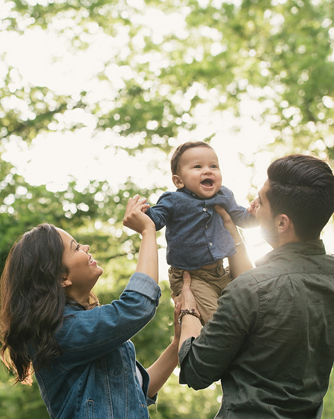 Familia feliz