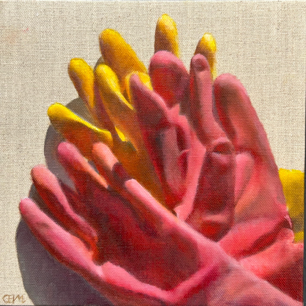 Thumbnail: Anyday - Marigolds (Pink & Yellow) 20x20cms